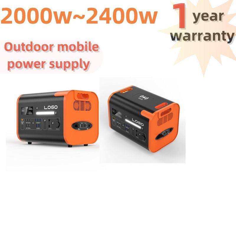 Siyah 2024 Ürünler 2000W/2200W/2400W Taşınabilir Elektrik Santrali Ev için Güneş Jeneratörleri