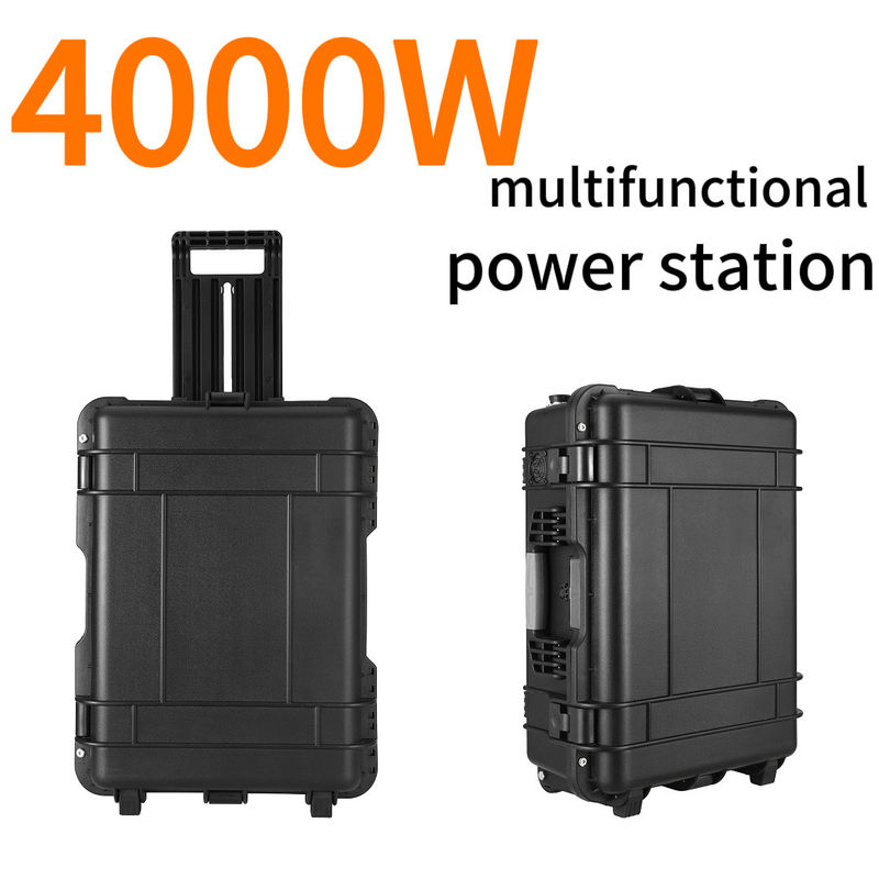 AC Saf Sinüs Dalgası Çıkış Dalga Forması 4000W Özellikle 220V taşınabilir elektrik santrali