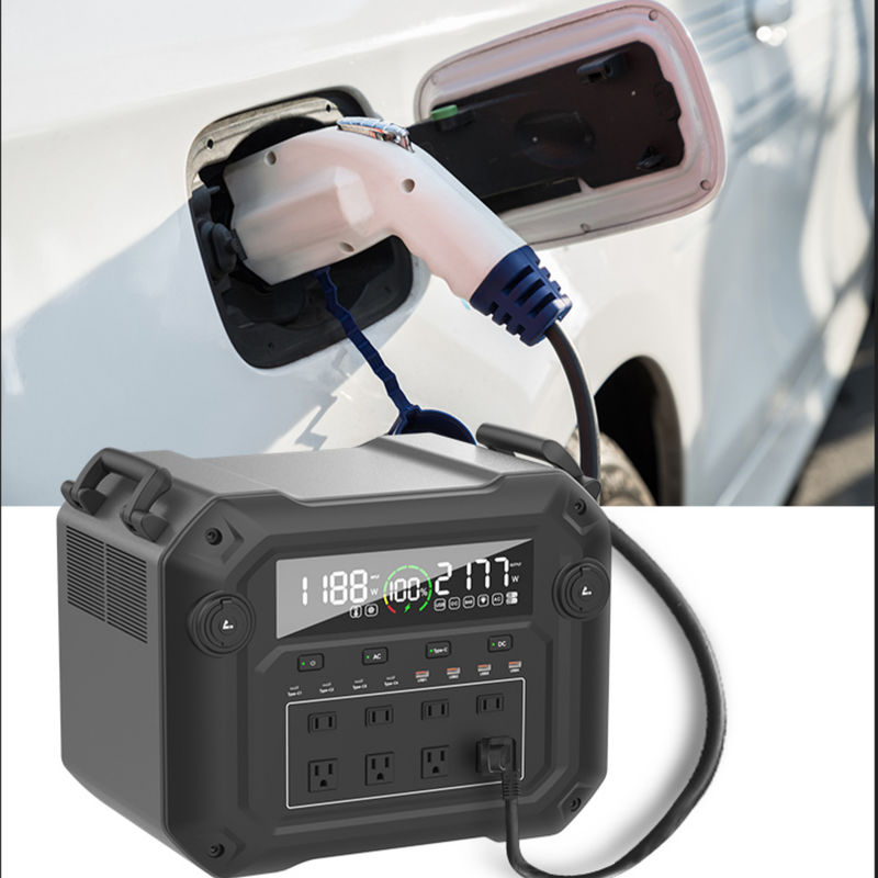 3600W Saf Sinüs Dalgası Taşınabilir Elektrik Santrali LiFePO4 Güneş Enerjisi Depolama BMS Pil Tedarikçisi