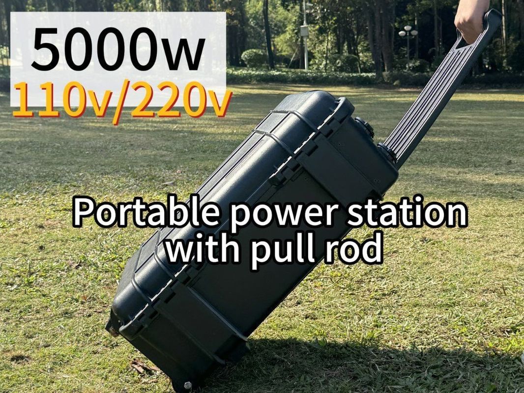 3000W 4000W 5000W Tüm Soketler için Taşınabilir Güneş Jeneratörü Güç Bankası 6-7 saat şarj süresi
