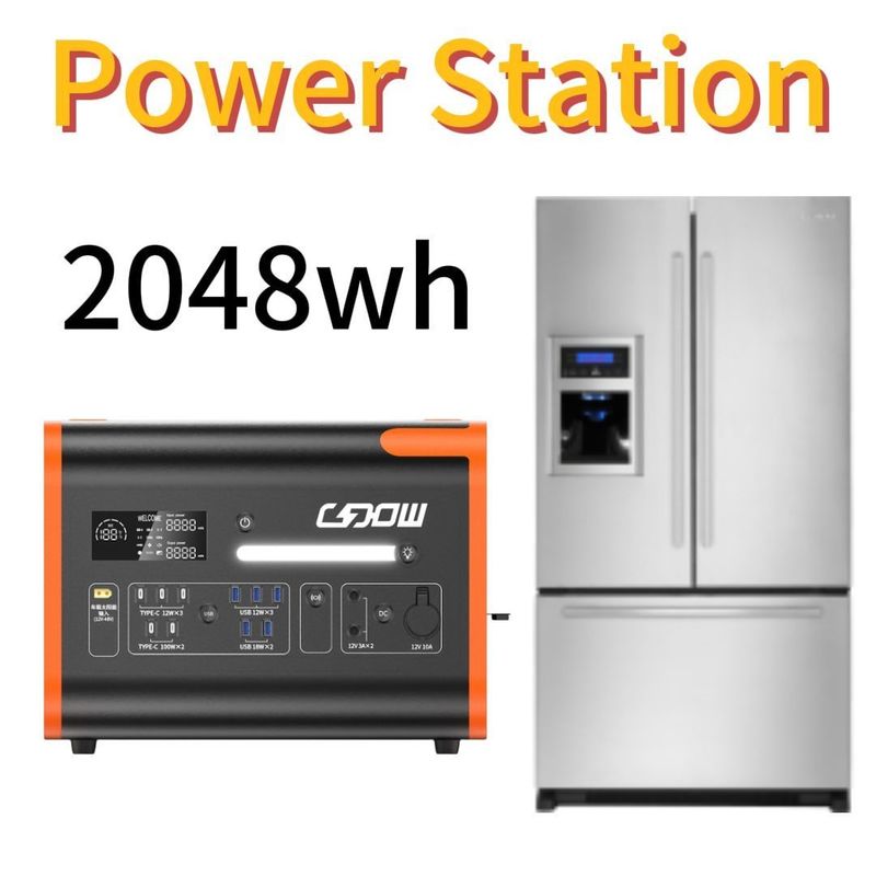 Enerji Ultra Uzun Yaşam LiFePO4 Güneş Jeneratörü Taşınabilir Açık Hava Güç Tesisi