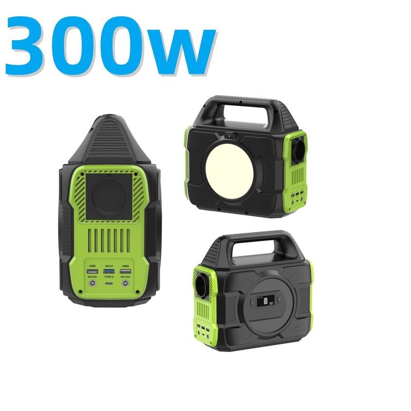 300W Güneş Enerjisi Santrali 80000mAh Pil Dışarıda Kamp Yapmak İçin Taşınabilir Hepsi Uyumlu