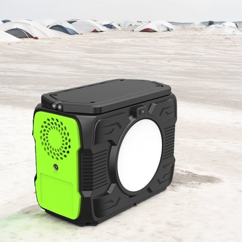 200W AC çıkışı ve USB çıkışı olan taşınabilir Güneş Balkonu Enerji Depolama Elektrik Santrali