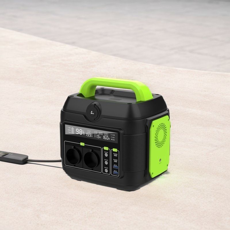 Özelleştirilebilir 600W Mini UPS taşınabilir jeneratör 220V EU AC Soket Acil Güç kaynağı