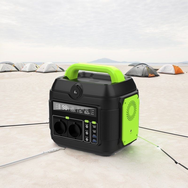 Dış Kamp Gücü Çözümü Lityum Pil ve S6 Çıktısı ile 600W Güç Santrali