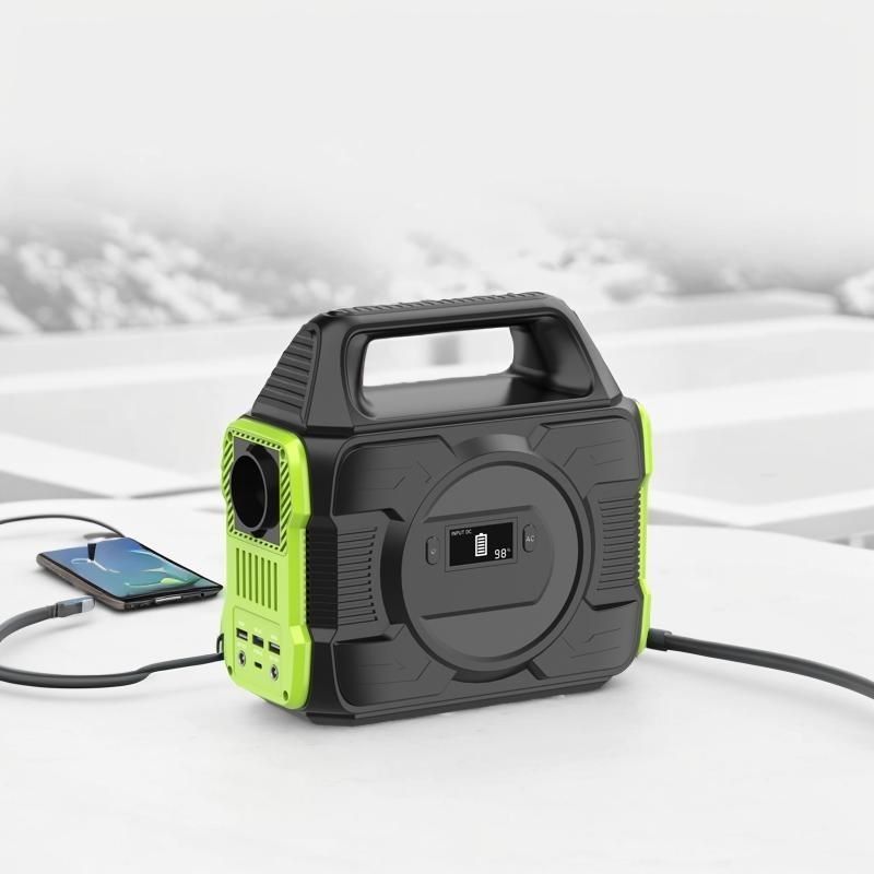 Çevre Kampı RV Güç Santrali için Geri Dönüştürülebilir 300W MPPT Taşınabilir Güneş Otomobili Jeneratörü