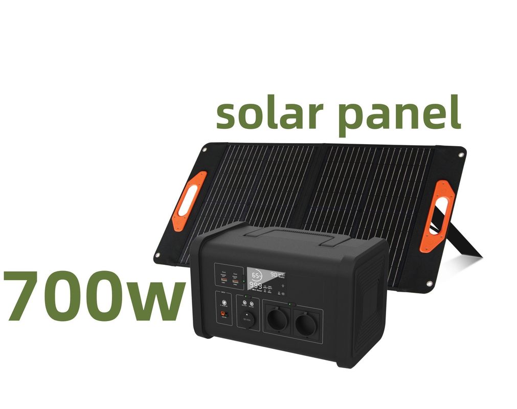 EU LiFePO4 700W Enerji Depolama Güneş Jeneratörü taşınabilir ev enerjisi için elektrik santrali