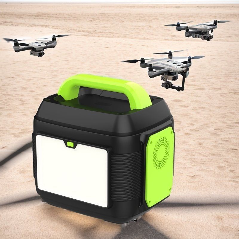 S6 Kamp/RV Lityum Pil Mobil Güç Acil Şarj Aracı 600W Portatif Güç İstasyonu AC Soket Us Çıktısı ile USB/Tipi-C