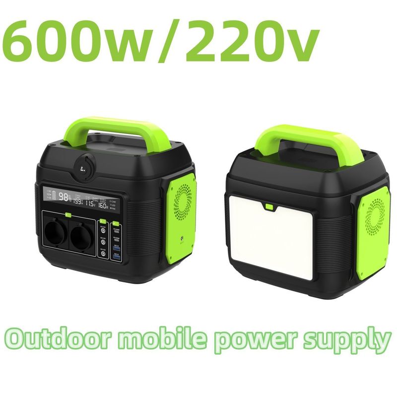 Kişiselleştirilebilir Renk 2024 Ev Acil Durumları için Taşınabilir Güneş Jeneratörü 300W 600W 1200W