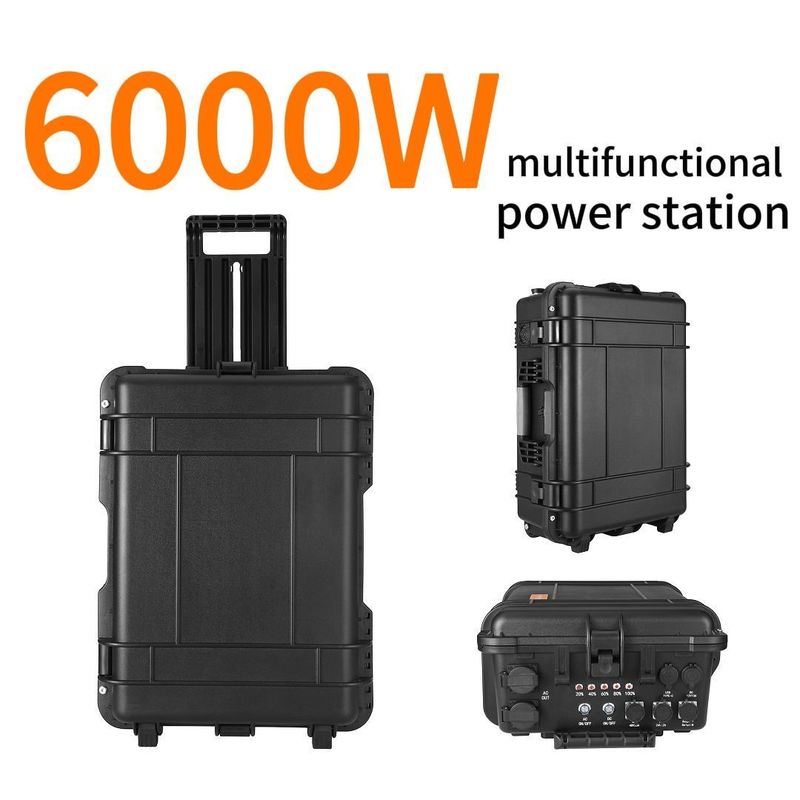 ST-60 6000W Popüler Güneş Sistemi Güç kaynağı için Saf Sinüs Dalgası Güneş Enerjisi Inverteri