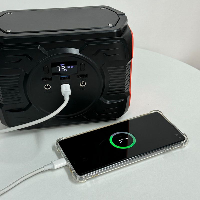 S2X-173 200W 173wh/48000mAh Taşınabilir Elektrik Santrali Açık Hava Etkinlikleri için Güneş Jeneratörü