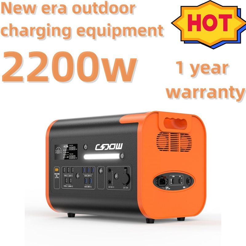 Acil şarj istasyonu için 2000W/2200W/2400W Lifepo4 taşınabilir güneş jeneratörü