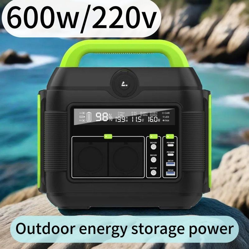 Dönüştürülebilir Taşınabilir Güneş Jeneratörü 600W 2200W 3000W Sıcak Yenilenebilir Enerji Kampı
