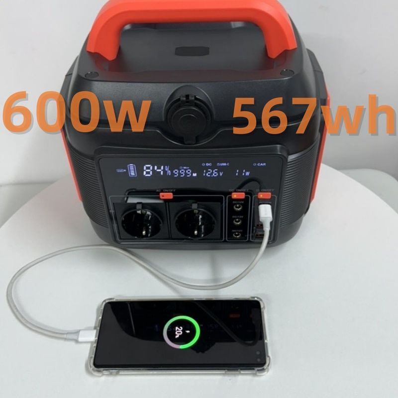Basit ve Güvenli Gemide Elektrik Santrali 600W288wh Güneş Jeneratörü