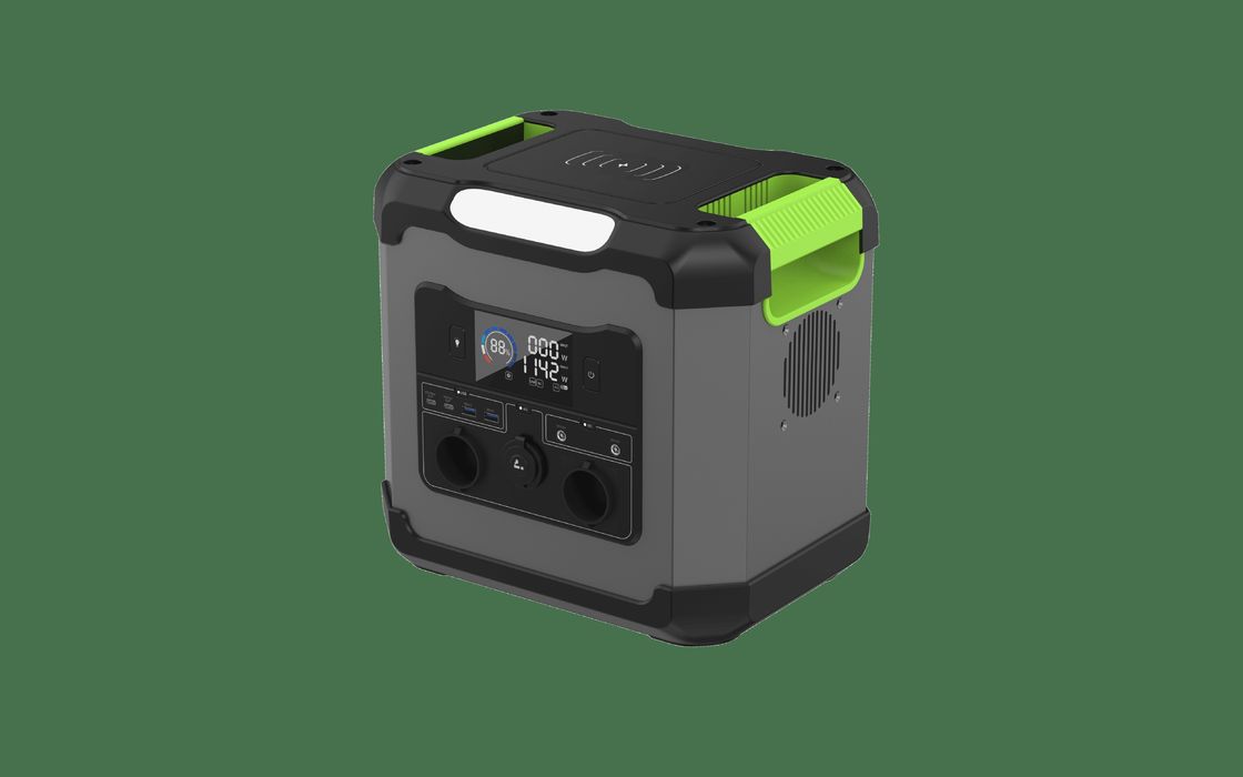 Taşınabilir enerji depolama santrali 12V/3A Tip C1 Çıktısı 500W Güneş paneli Girişi ile