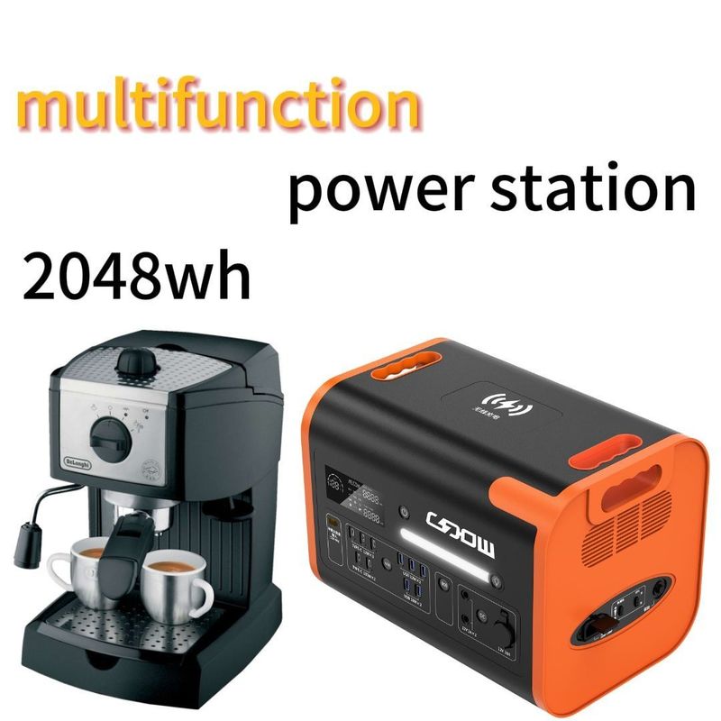 2200W/2048wh 40ah Dış Açık Macera Taşınabilir Güç Santrali