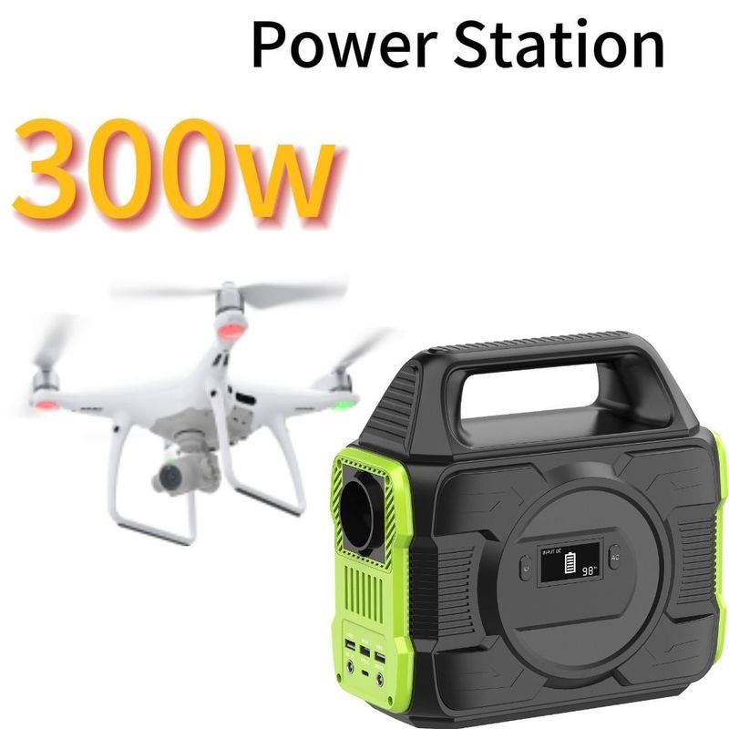 300W/288wh Güç Güneş Enerjisi Depolama Elektrik Santrali İç / Dış Uygulamalar için İdeal