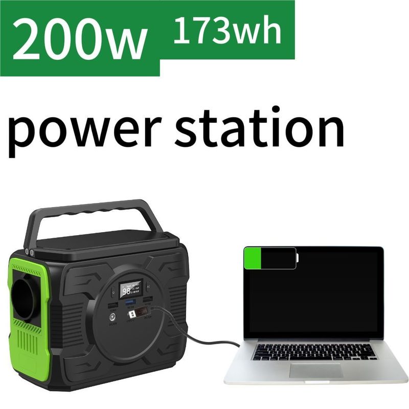 200W/300W/600W/1500W/2200W Araştırma için Sıcak Tarzlı Açık Hava Taşınabilir Elektrik Santrali