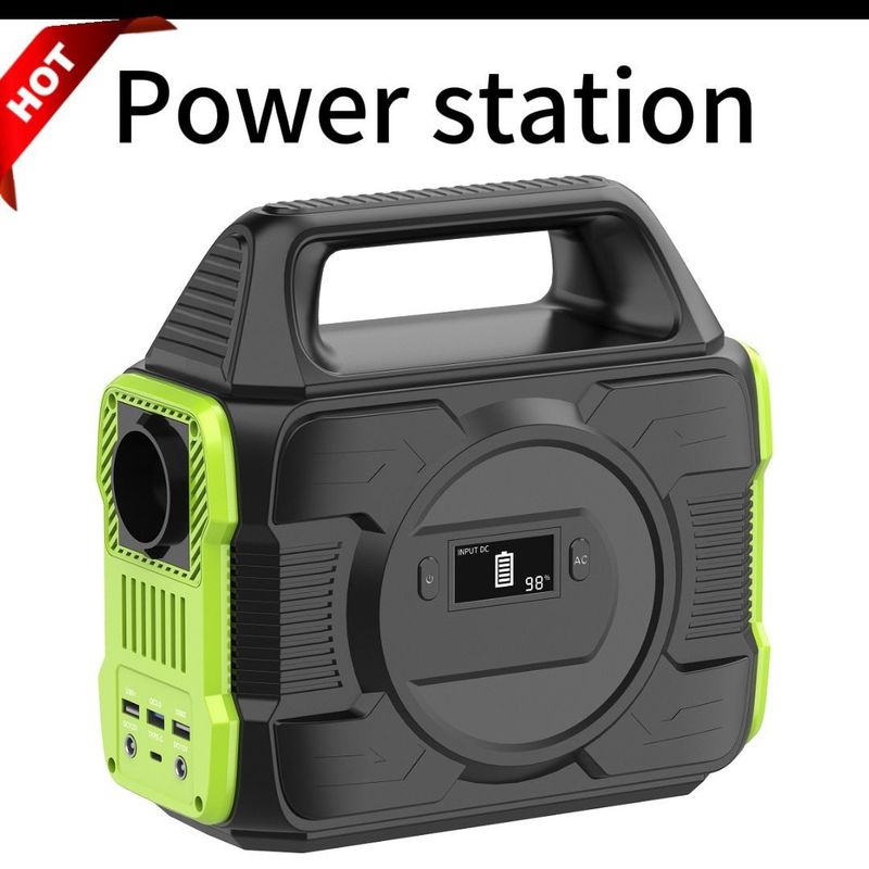300W/600W/1200W Sinüzoidal Wave Dış ve Ev Elektrik Santrali Sabit Pil dahil