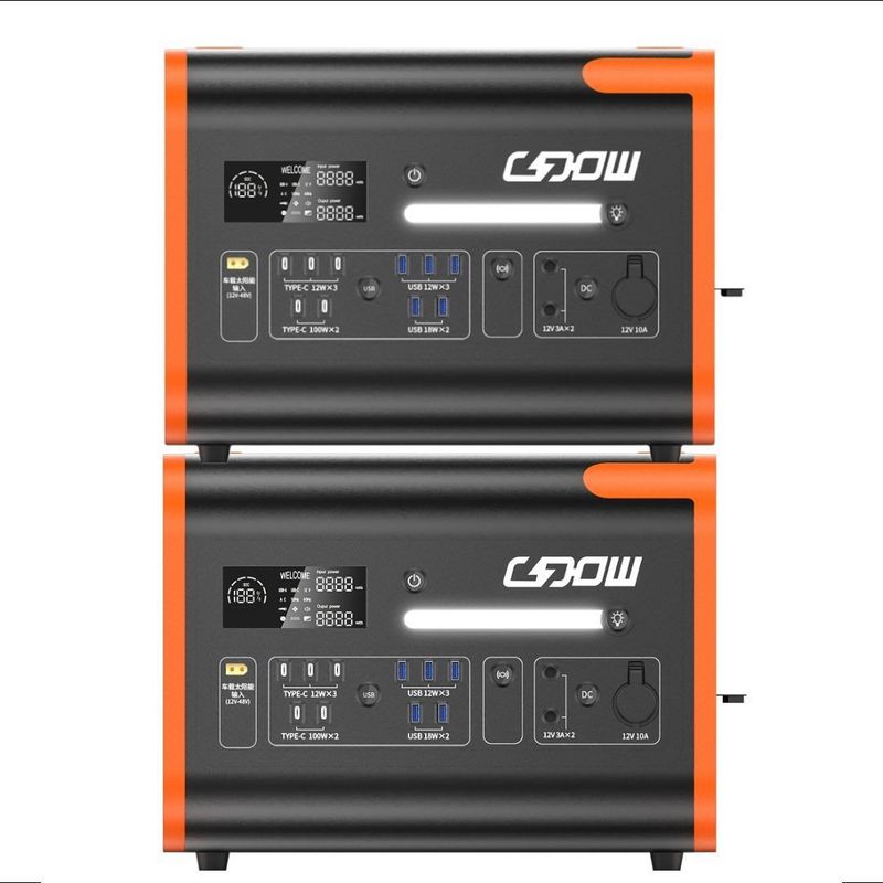 Büyük Kapasite 22kw110V/220V Dış Araç Acil Durumları için Sıcak Mobil Güç kaynağı