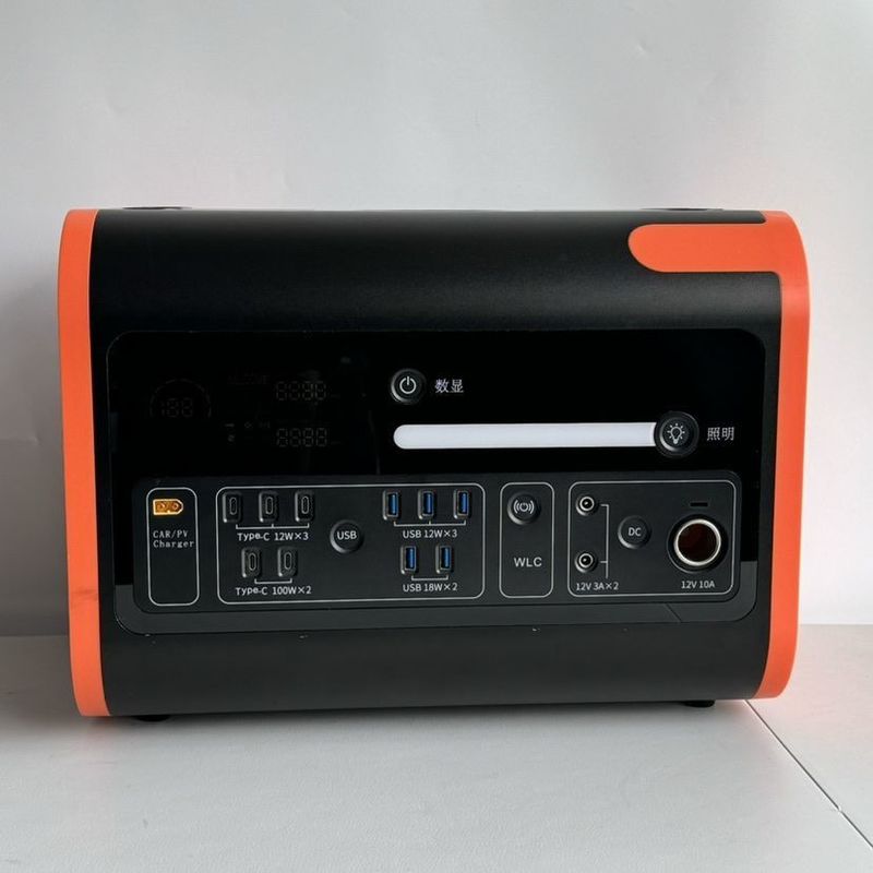 1500W 2000W 2200W 3000W Dışarıdaki Aile Yedekleme Acil Durum Enerji Kamp Solar Elektrik Santrali
