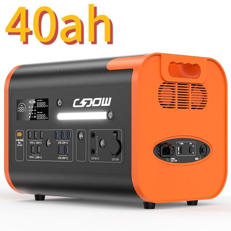 2200W/2048wh taşınabilir enerji istasyonu ve saf sinüs dalga inverteri ile açık havada keşfedin