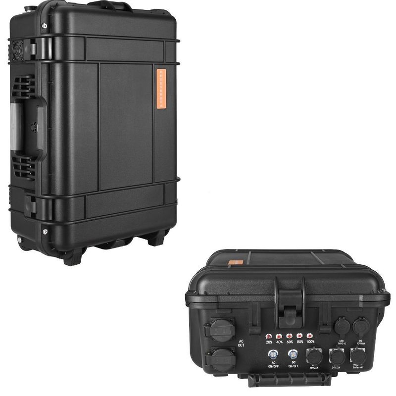 CE.Un38.3 On-the-Go için 4000W/5000W Sertifikalı Çok Fonksiyonlu Mobil Güç kaynağı