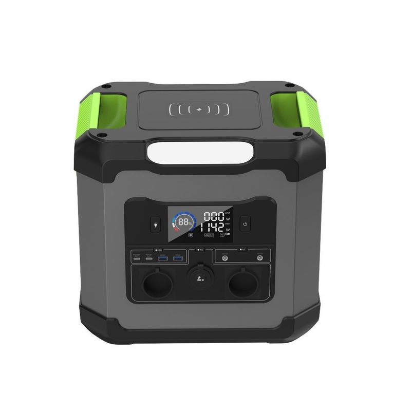 Taşınabilir Elektrik İstasyonu 1500W AC Çıkış Gücü ve Acil Durumlar için 12V/2.25A Tip-C2 Çıkış