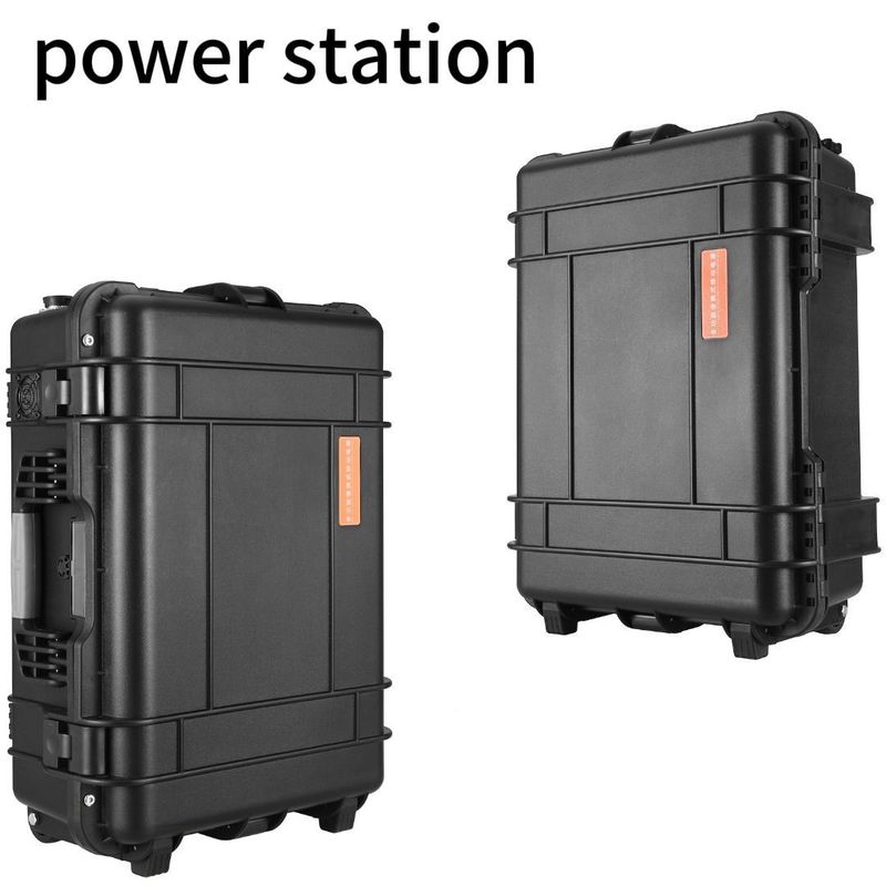 48V62.5ah 3000wh pil kapasitesi ve güneş paneli şarjı ile taşınabilir enerji istasyonu