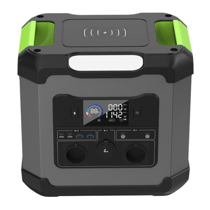 Inverter İki yönlü Inverter 16.3kg 1500W Mobil güç kaynağı Açık Hava Kampı için