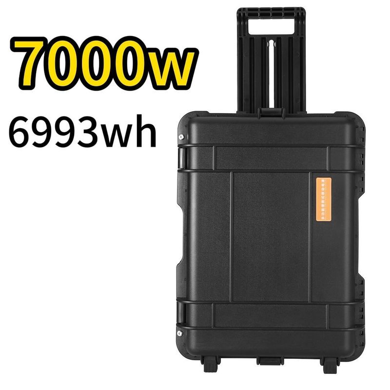 Doğu Asya Piyasaları Dışarıdaki Drone Fotoğrafçılığı için 7000W/6993wh Taşınabilir Güç Santrali
