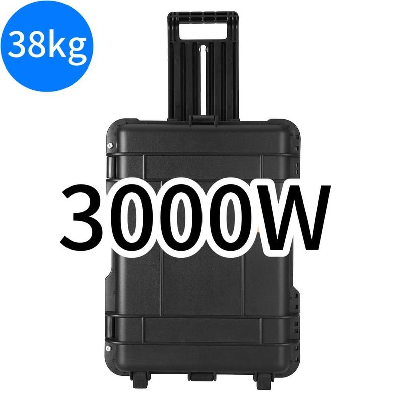 4000W/3840wh Büyük Kapasiteli Dış Yolculuk Hareketli Güç kaynağı Acil Depolama Güç Santrali 1