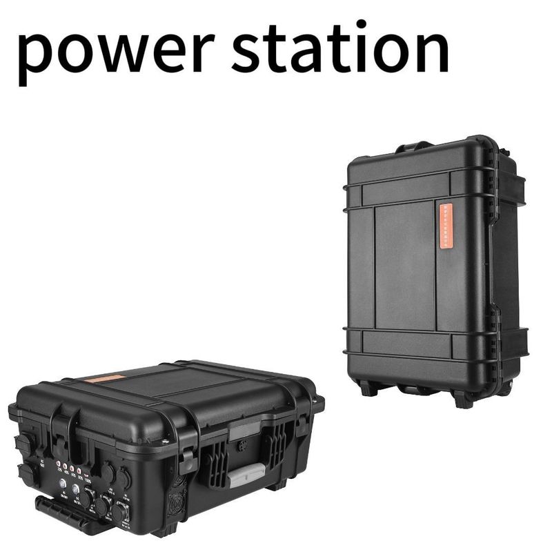 110V/220V AC Çıktı Ev ve Kamp Portatif Şarj cihazı 6000W 6212Wh güneş paneli USB ile