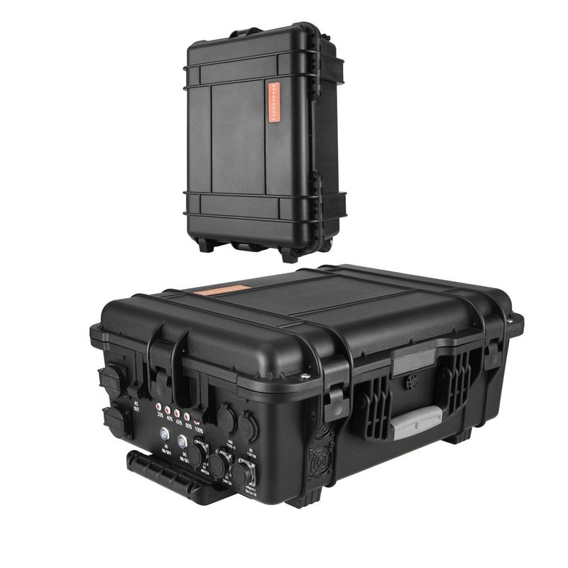 Portatif Lifep04 Pil Temiz Sinüs Dalgası Çıkışı 5000W/4800wh/48kg Açık Hava Kampı için