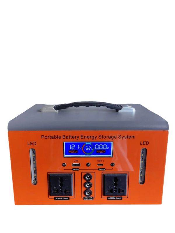 XT500 500W / 110V / 220V Dış Kamp Şarj cihazı DC adaptörü ile taşınabilir güç istasyonu
