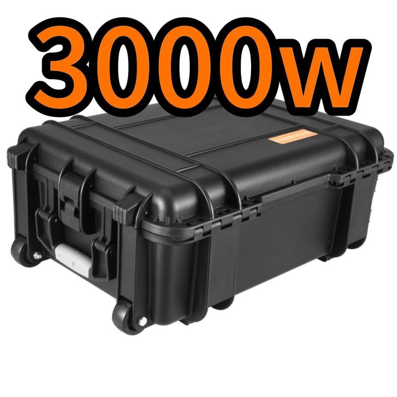 CE.Un38.3 Sertifikasıyla Dış Batarya 3000W/62.5ah Taşınabilir Güç Santrali