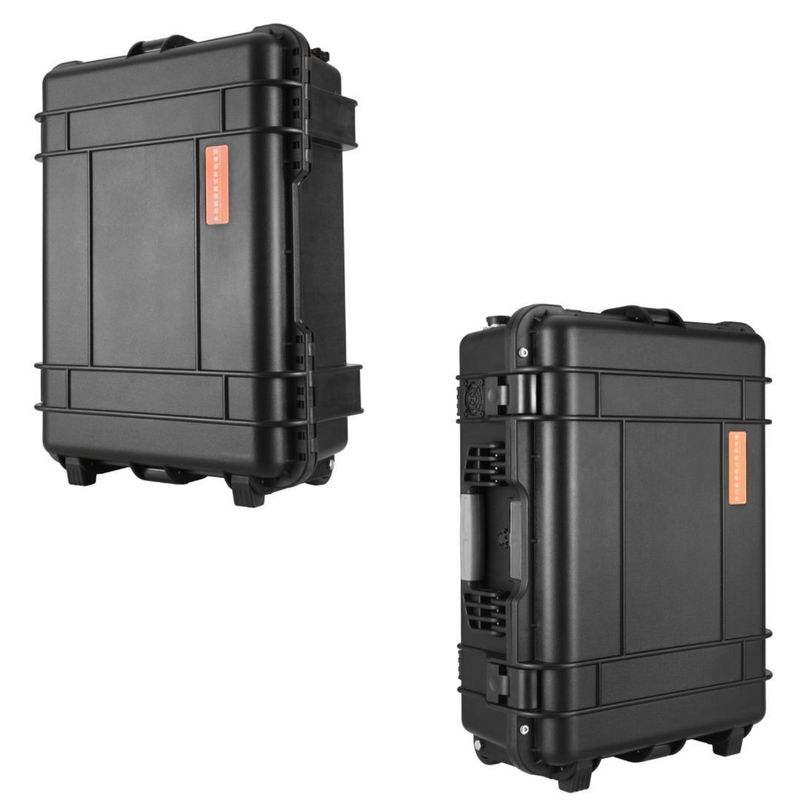 Çok fonksiyonel Dış Ev Güneş Jeneratörü Taşınabilir Elektrik Santrali 38kg/54V/12A
