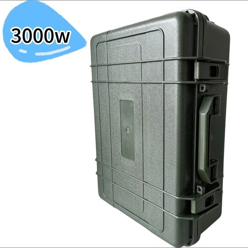 3000W/3024wh Şarj edilebilir Pil Güneş Jeneratörü Dışarıdaki Güç Çözümleri için Mükemmel