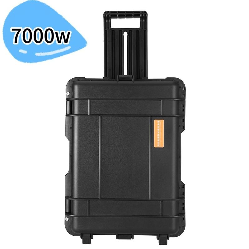 7000W Saf Sinus Dalga Güneş Enerjisi Depolama BMS Pilleri Taşınabilir Enerji Çözümleri