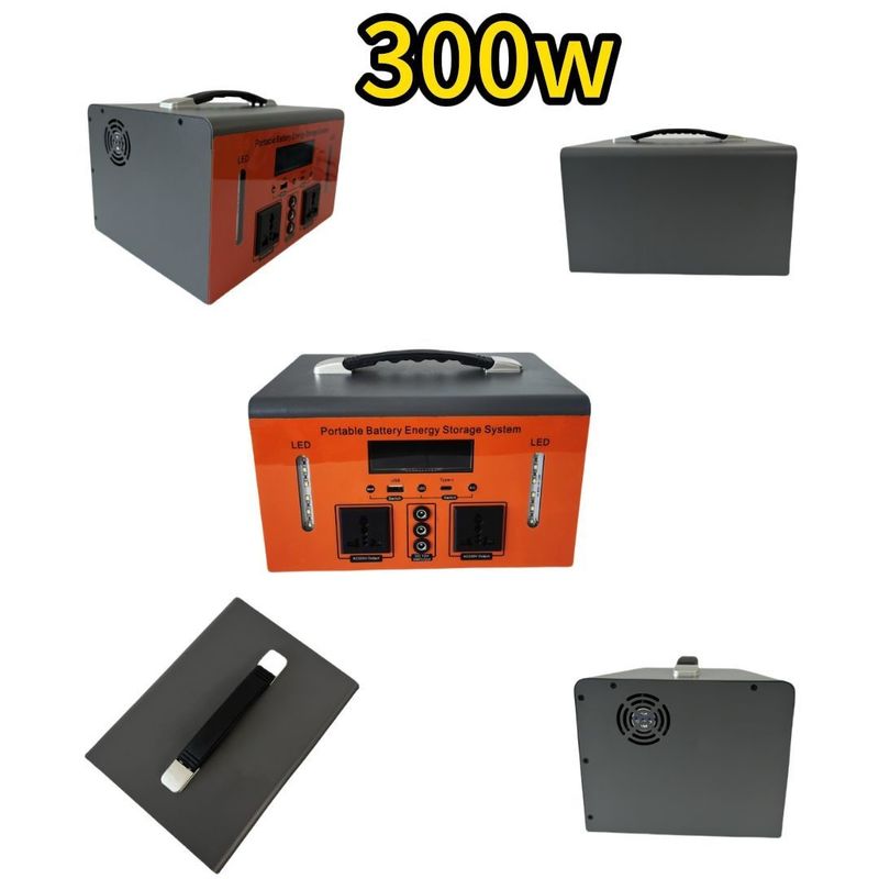 12V DC Çıktı 11-14V Max XT500 Açık Hava Etkinlikleri için Küçük Taşınabilir Elektrik Santrali
