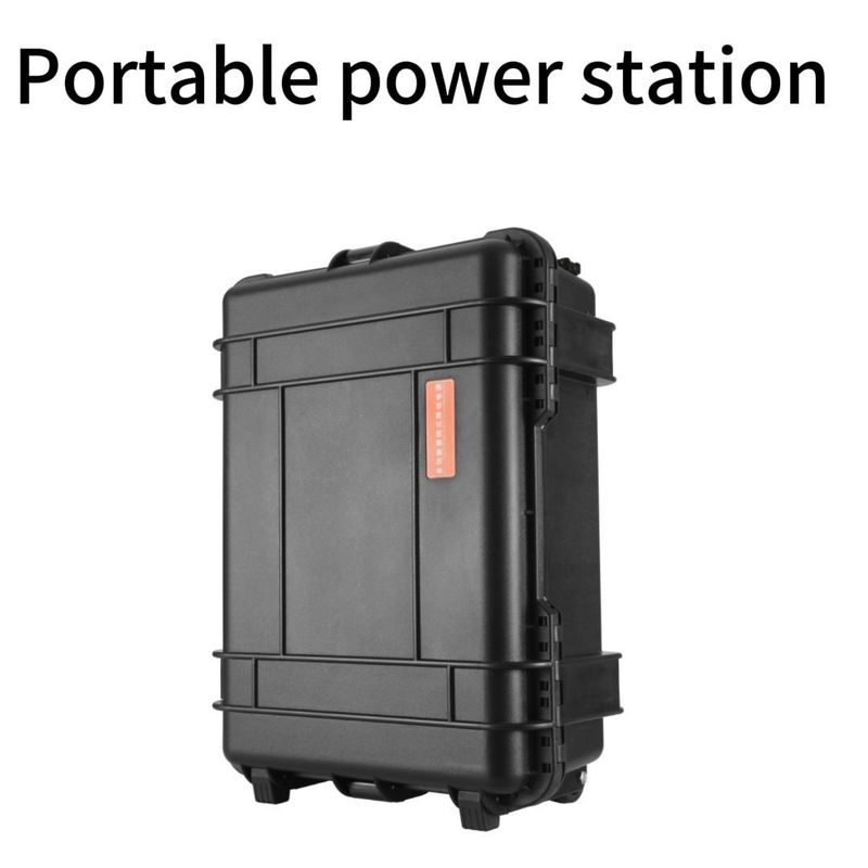 LT-40 AC/DC Inverter Paketi ile 4000W taşınabilir elektrik santrali Brüt ağırlığı 45.000kg